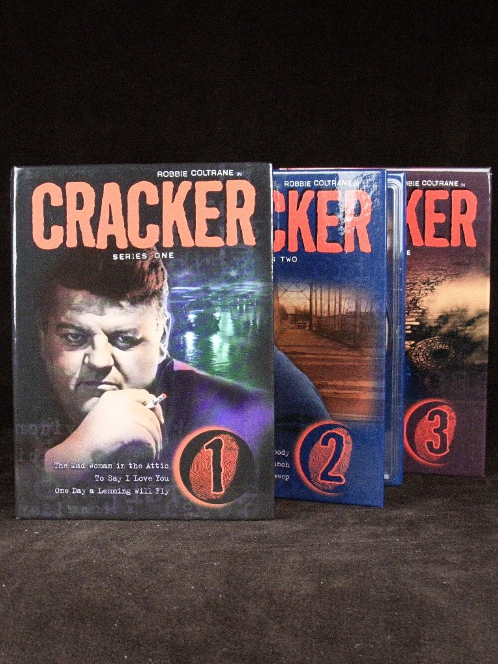 Cracker Series 1, 2 & 3 — 9 DVD Bundle — Robbie Coltrane